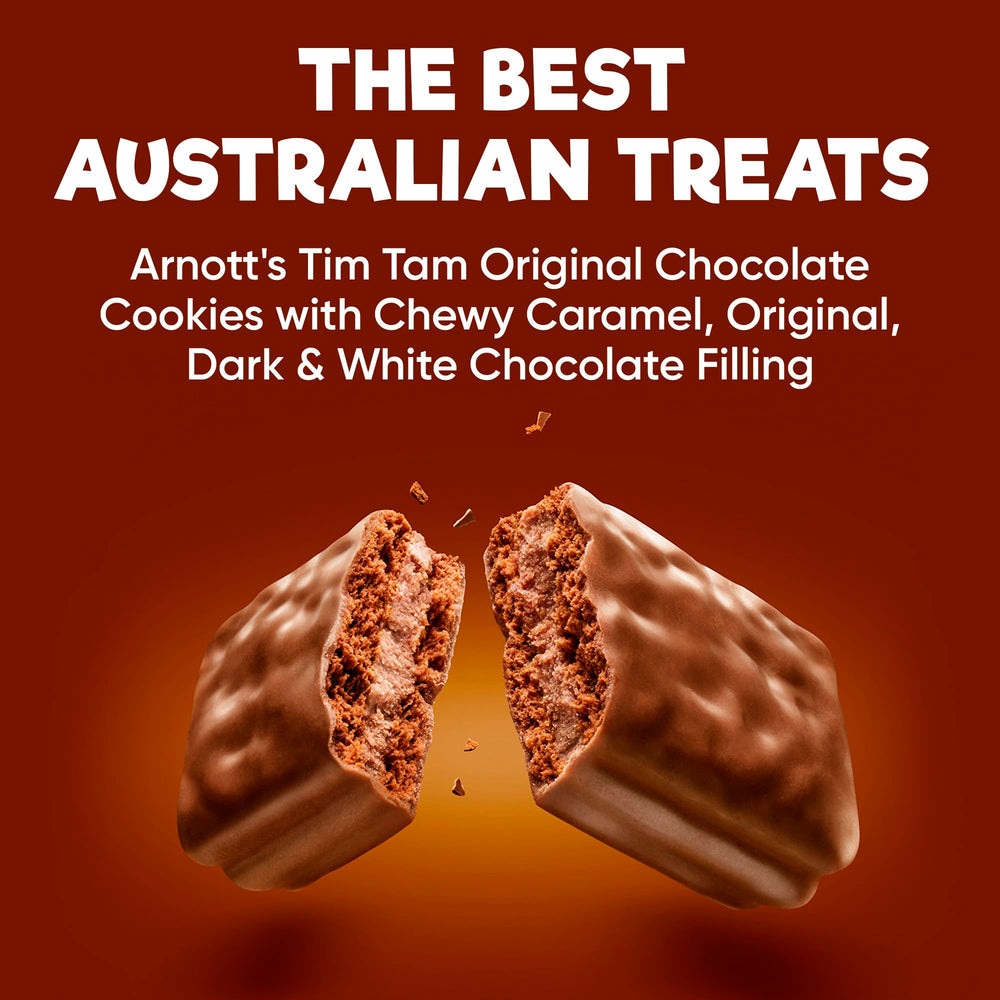 Gift-ready packaging from Treats from Home Tim Tam box front.