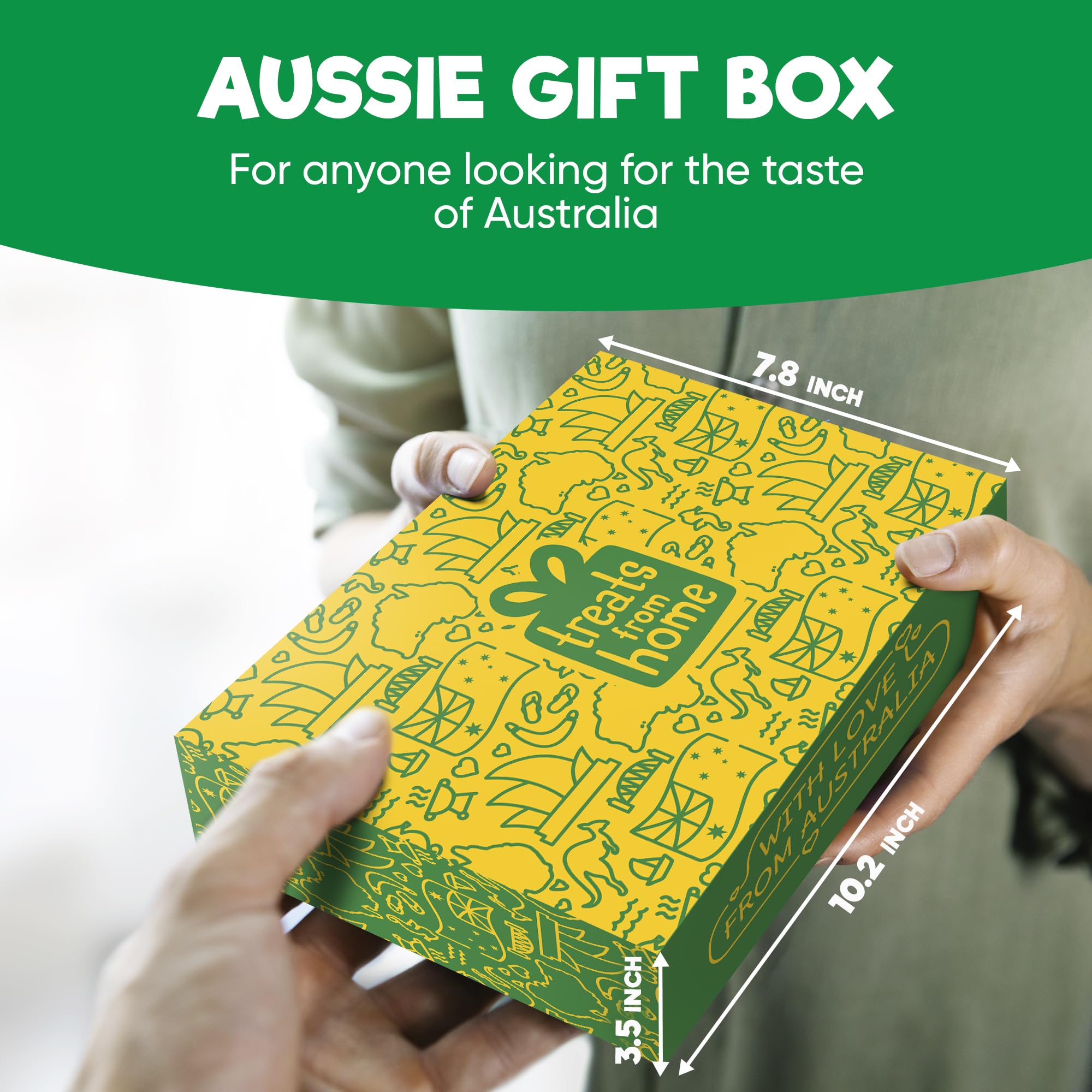 Ready-to-gift packaging from Treats from Home Tim Tam, ideal for celebrations.