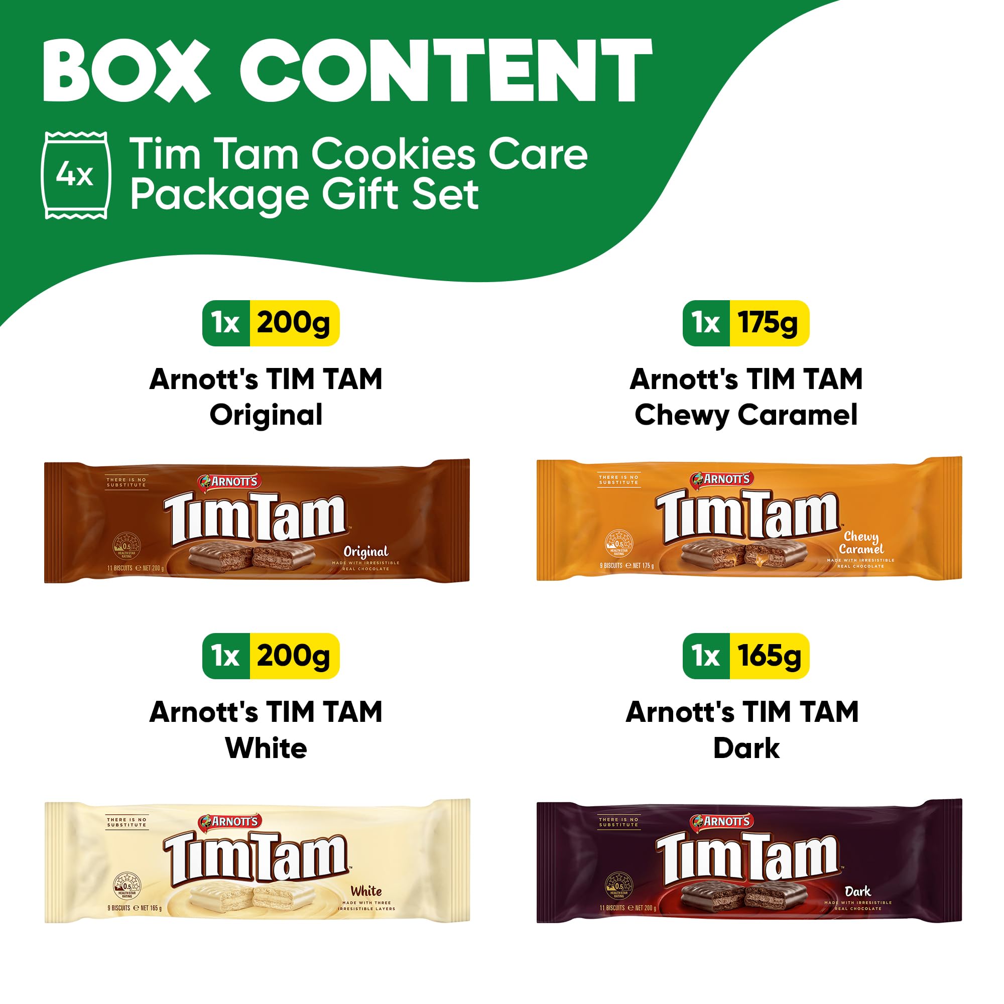 Treats from Home Tim Tam Salted Caramel Pack, savory-sweet treat for celebrations.