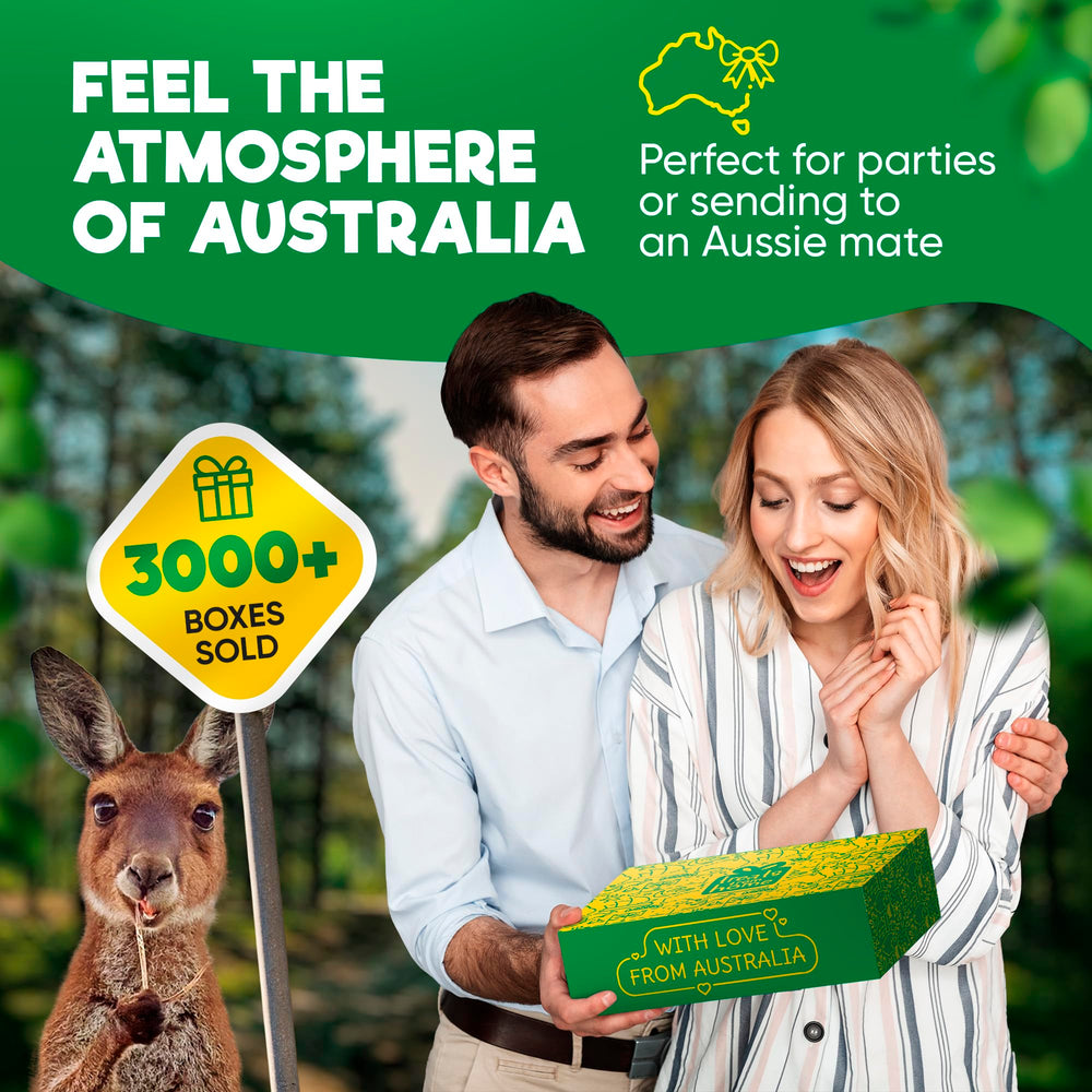 Tim Tam variety box side view, perfect for sharing with guests.