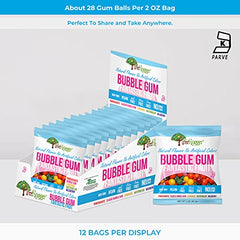 Tree Hugger Fantastic Fruit pomegranate flavor gum, fruity and bold