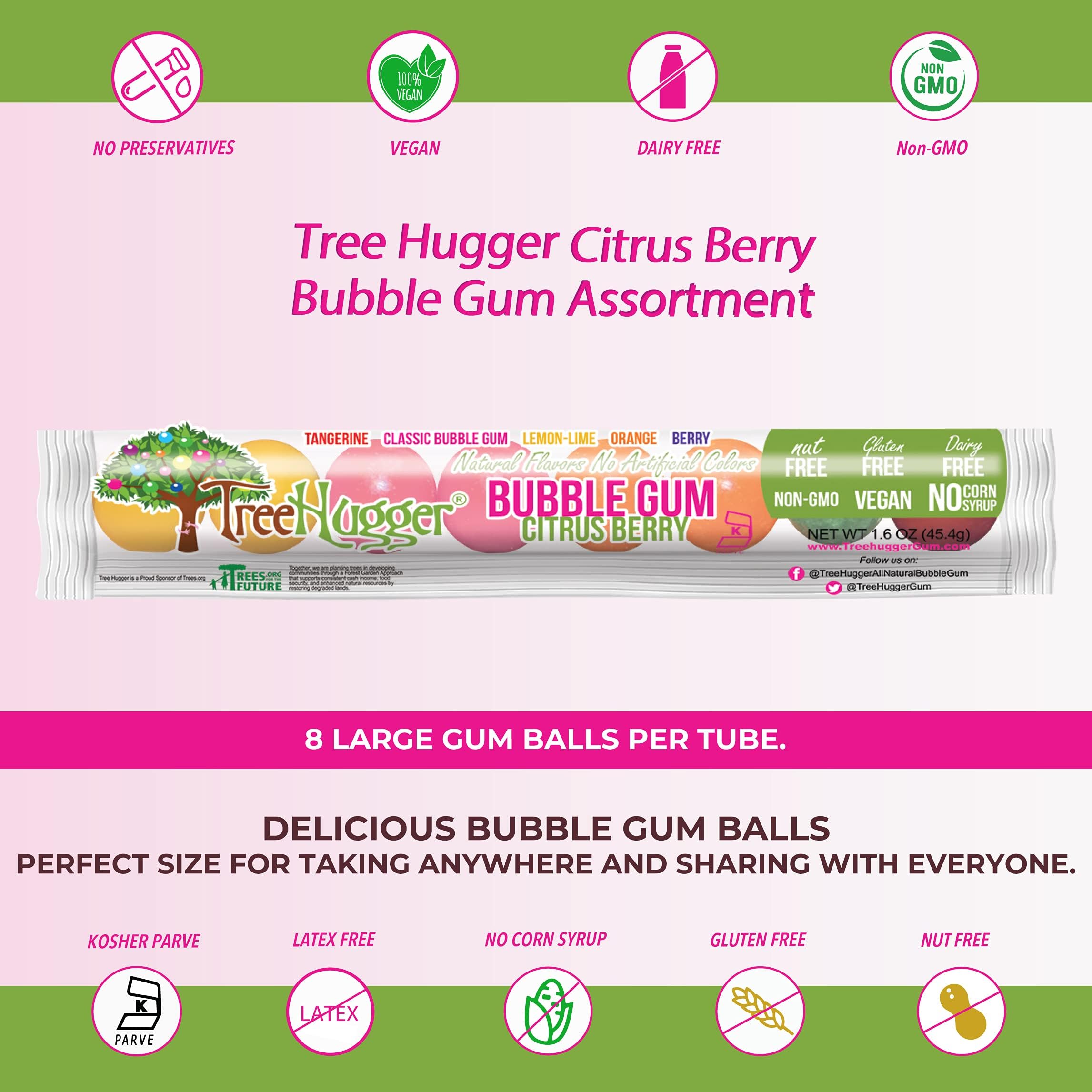 Tree Hugger Citrus Berry flavors lineup includes tangerine and lemon-lime.