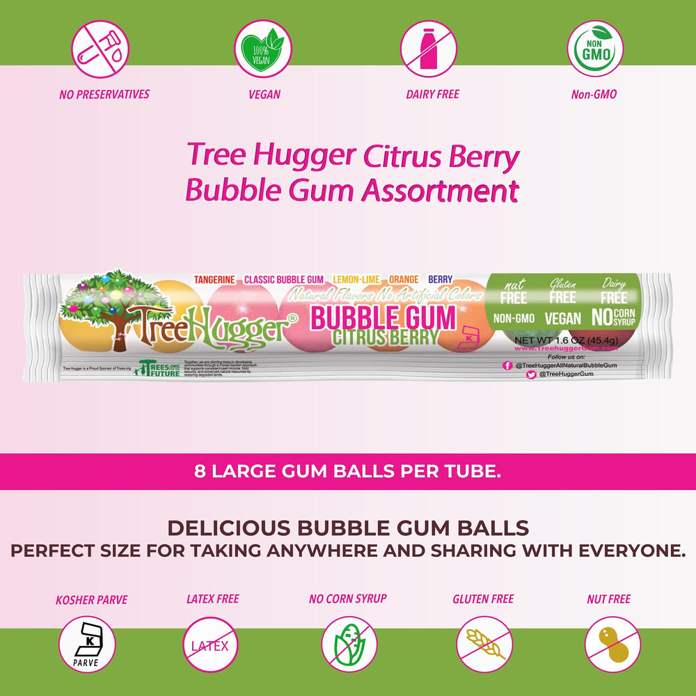 Tree Hugger Citrus Berry flavors lineup includes tangerine and lemon-lime.