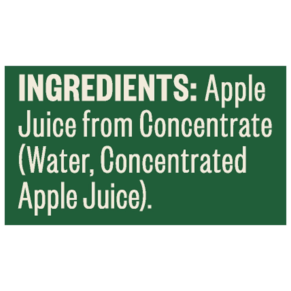 Tree Top apple juice used daily in meals and snacks