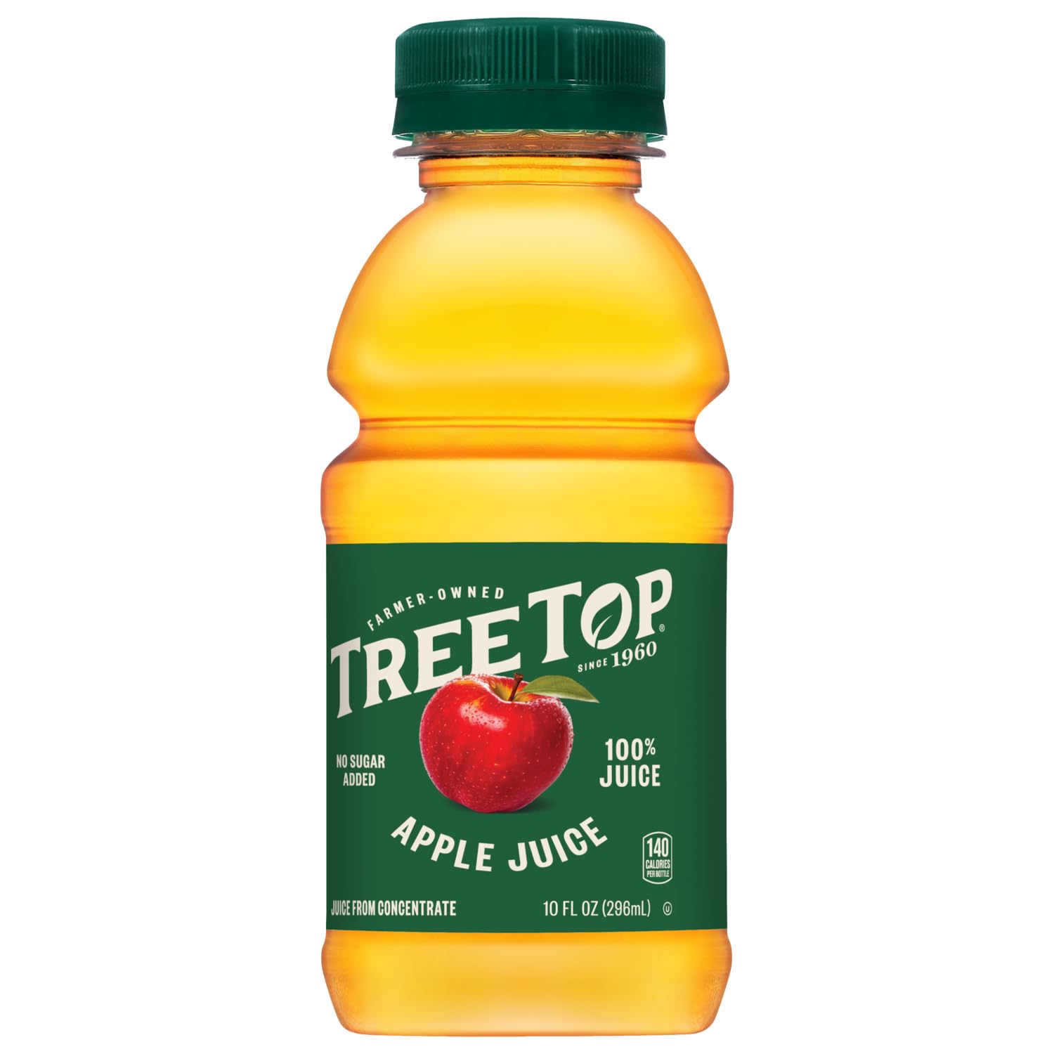 Tree Top kosher mark shown on apple juice bottle label