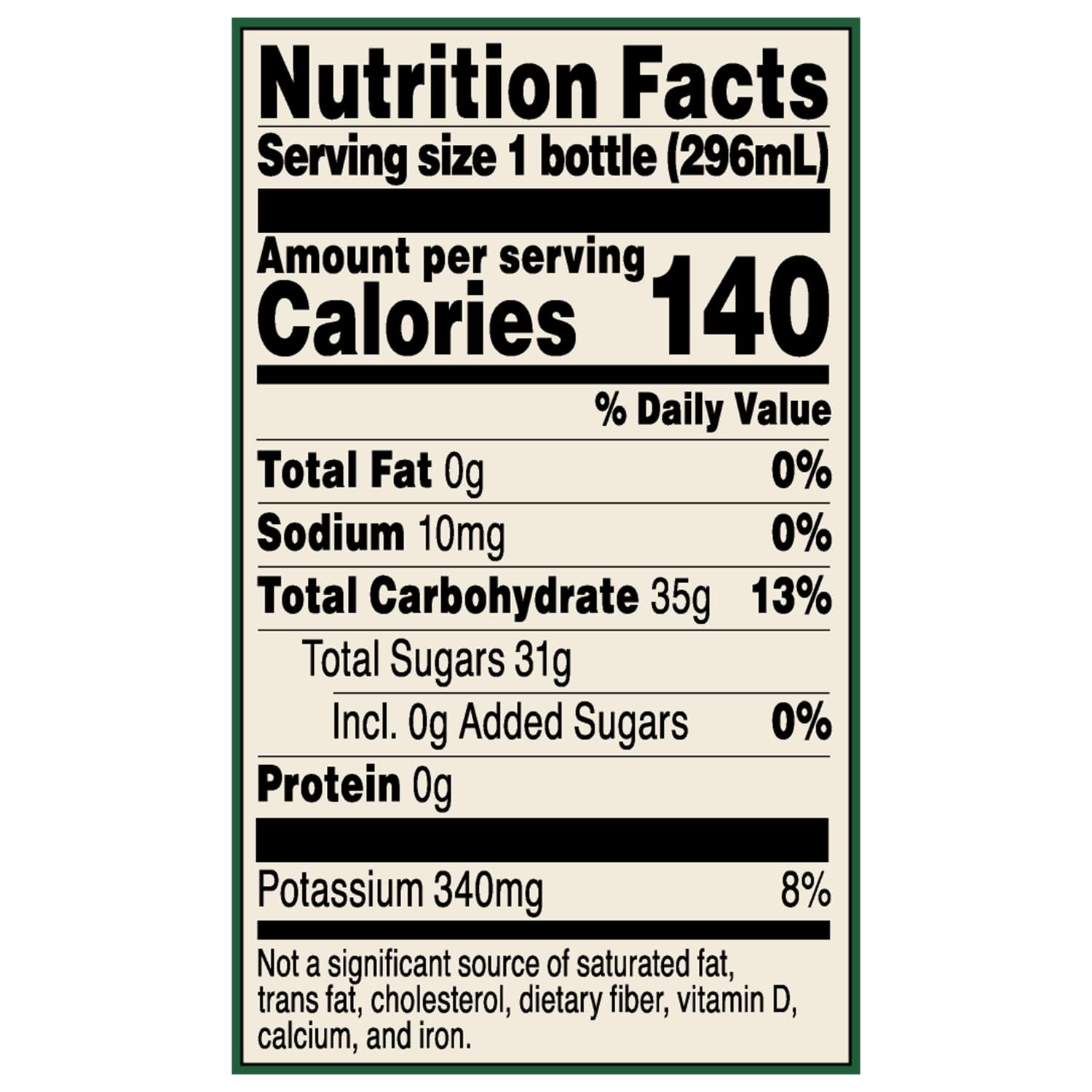 Tree Top apple juice label emphasizes no artificial colors or flavors