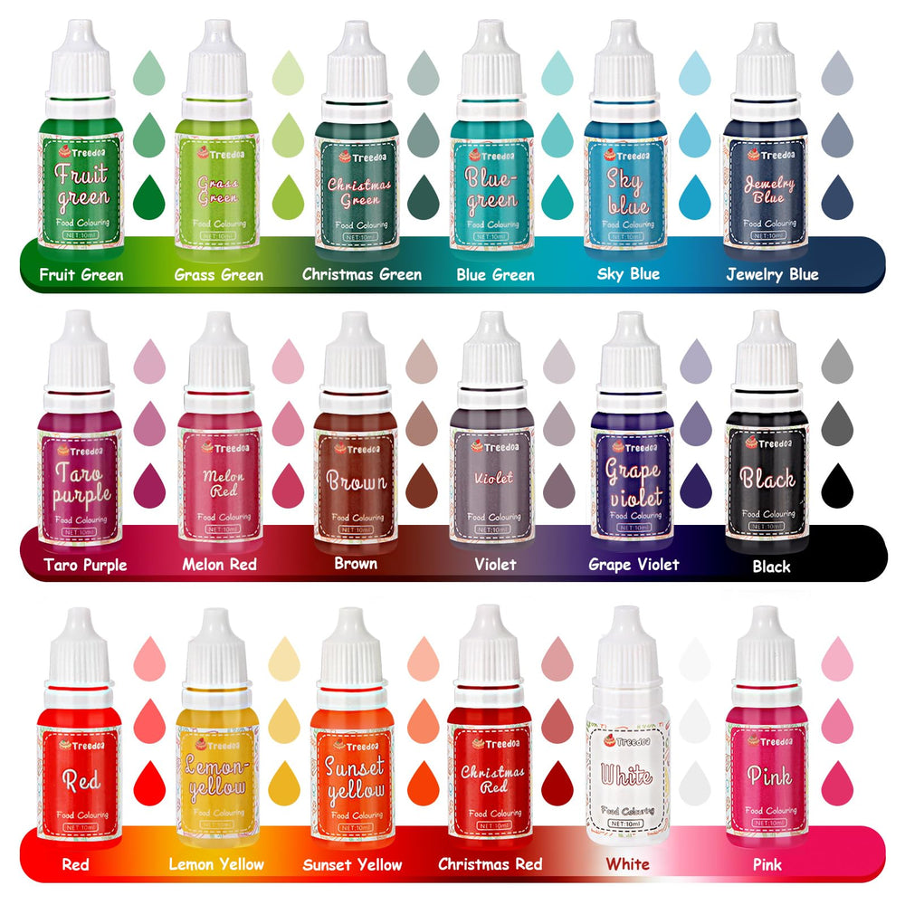 Treedoa Easter egg dye collection for bright egg coloring