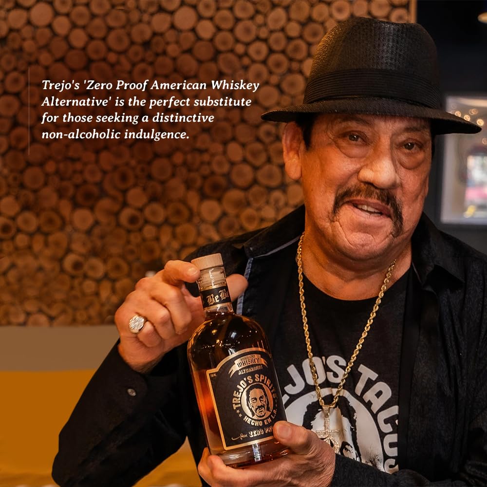 Trejo's Spirits packaging box conveying a healthier, low-calorie option