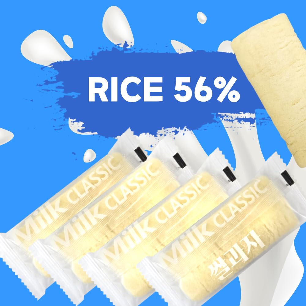 TRENZY GAHM Milk Classic Rice Crackers served in a bowl for gatherings