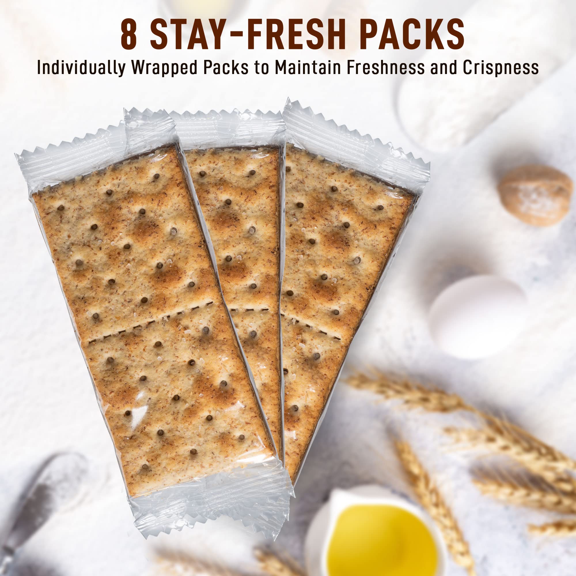 Tribello Paskesz Simply Saltines crackers with dip, ready for gatherings.