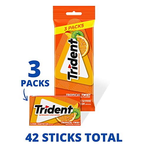 Trident bulk-pack artwork with vibrant color on packaging.