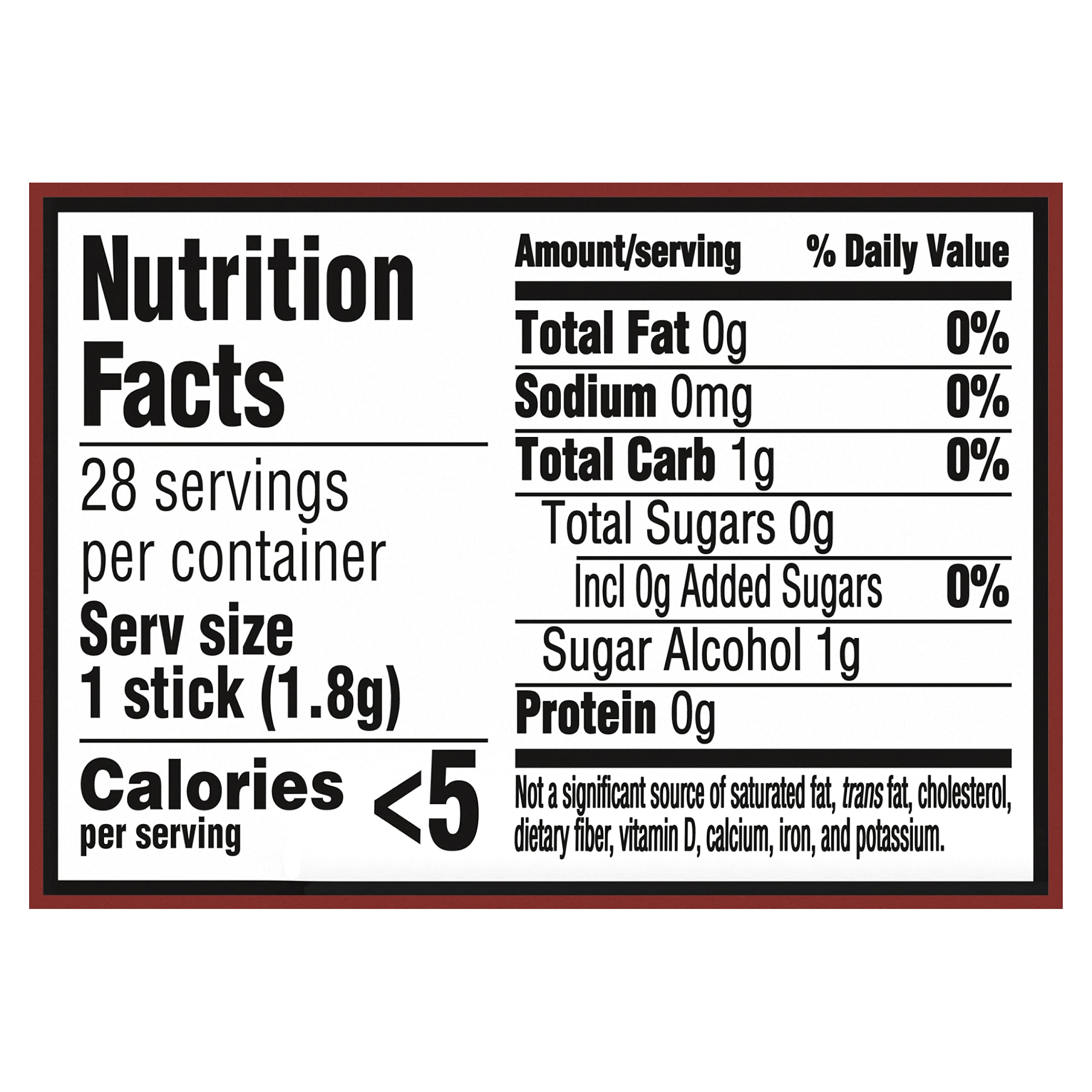 Trident Cinnamon Sugar Free Gum 168 pieces total in a single bundle for long-lasting freshness