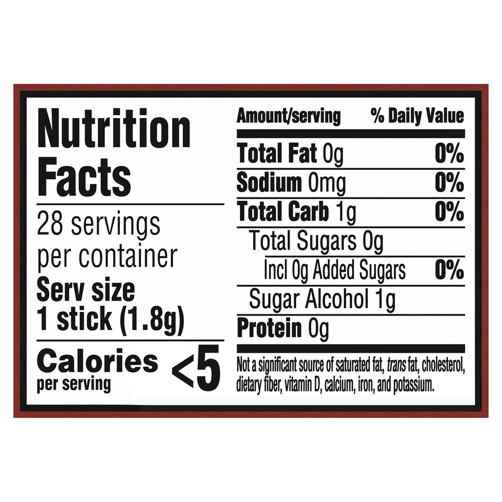Trident Cinnamon Sugar Free Gum 168 pieces total in a single bundle for long-lasting freshness