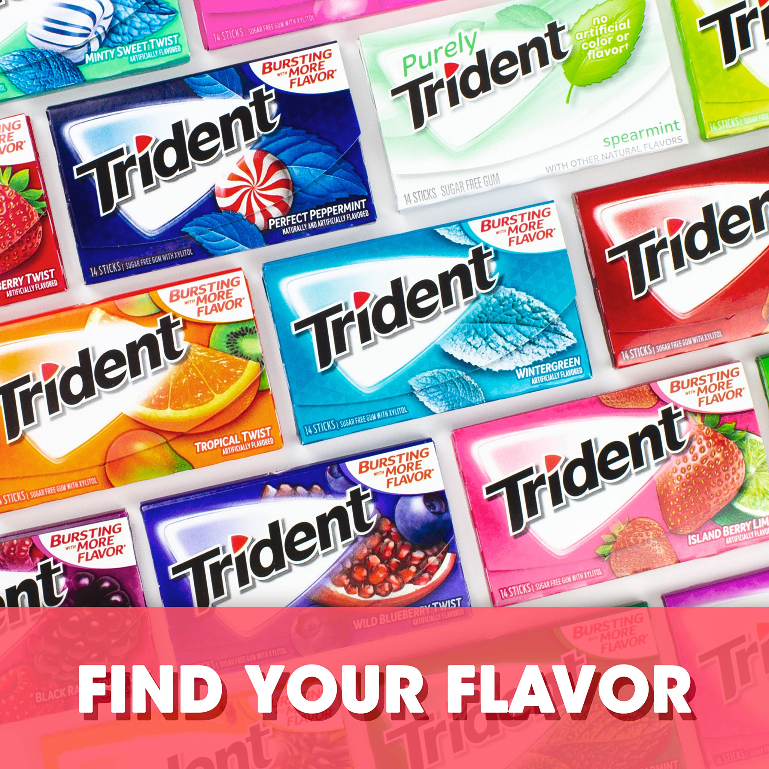 Trident Desert Island theme pack evokes playful, gift-worthy packaging.