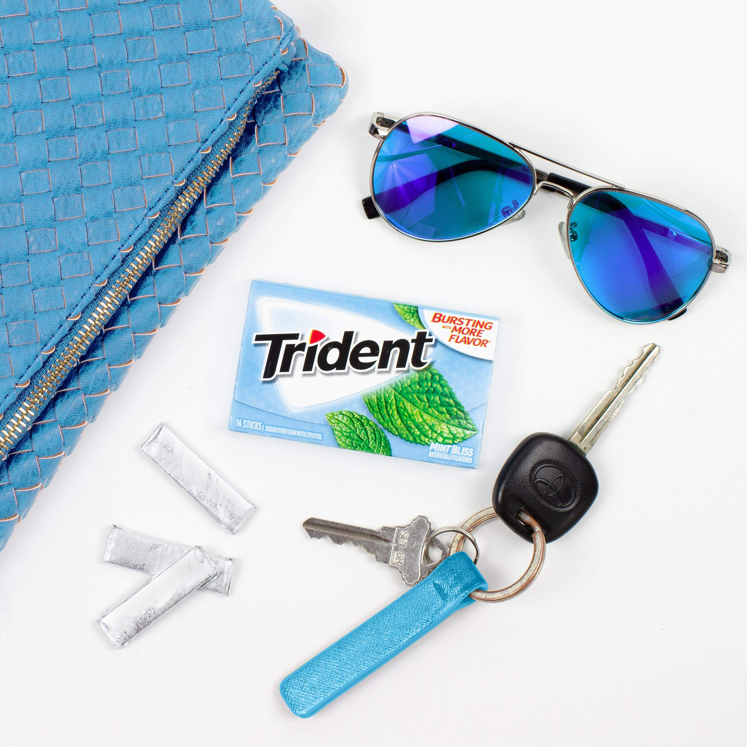 Long-lasting freshness cue from Trident Mint Bliss gum