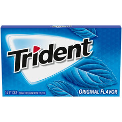 Trident Original 14-piece pack for quick breath refreshment.
