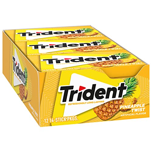 Trident Pineapple Twist office break room display for quick resets.
