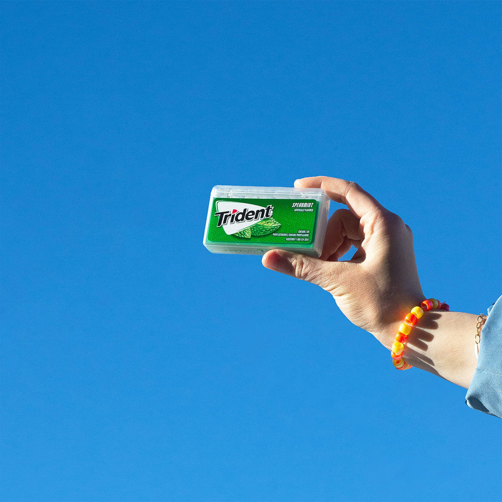 Fresh breath on the go with naturally sweetened gum.