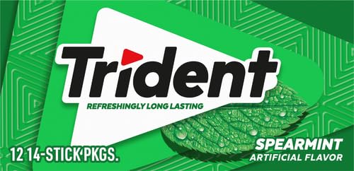Trident sugar-free gum xylitol ingredient supports sugarless freshness