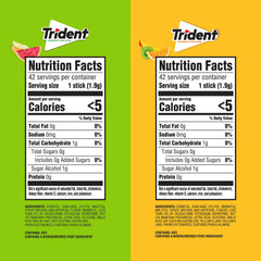 Trident Tropical Twist bulk-pack front view for refreshing daily flavor.