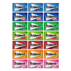 Trident variety pack outer box showcases convenient bulk packaging for gifts and events
