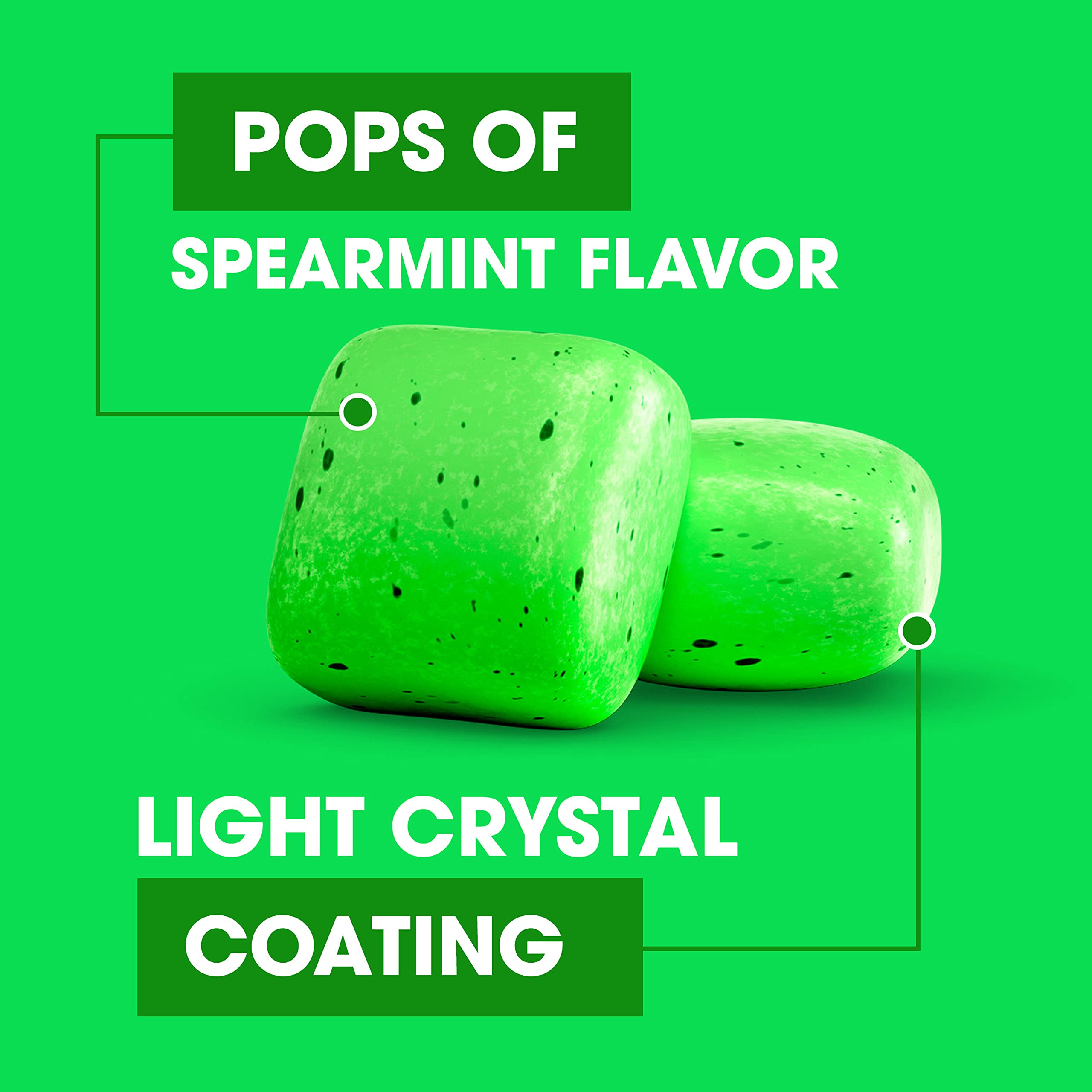 Trident Vibes Spearmint Rush offers juicy spearmint flavor on the go.