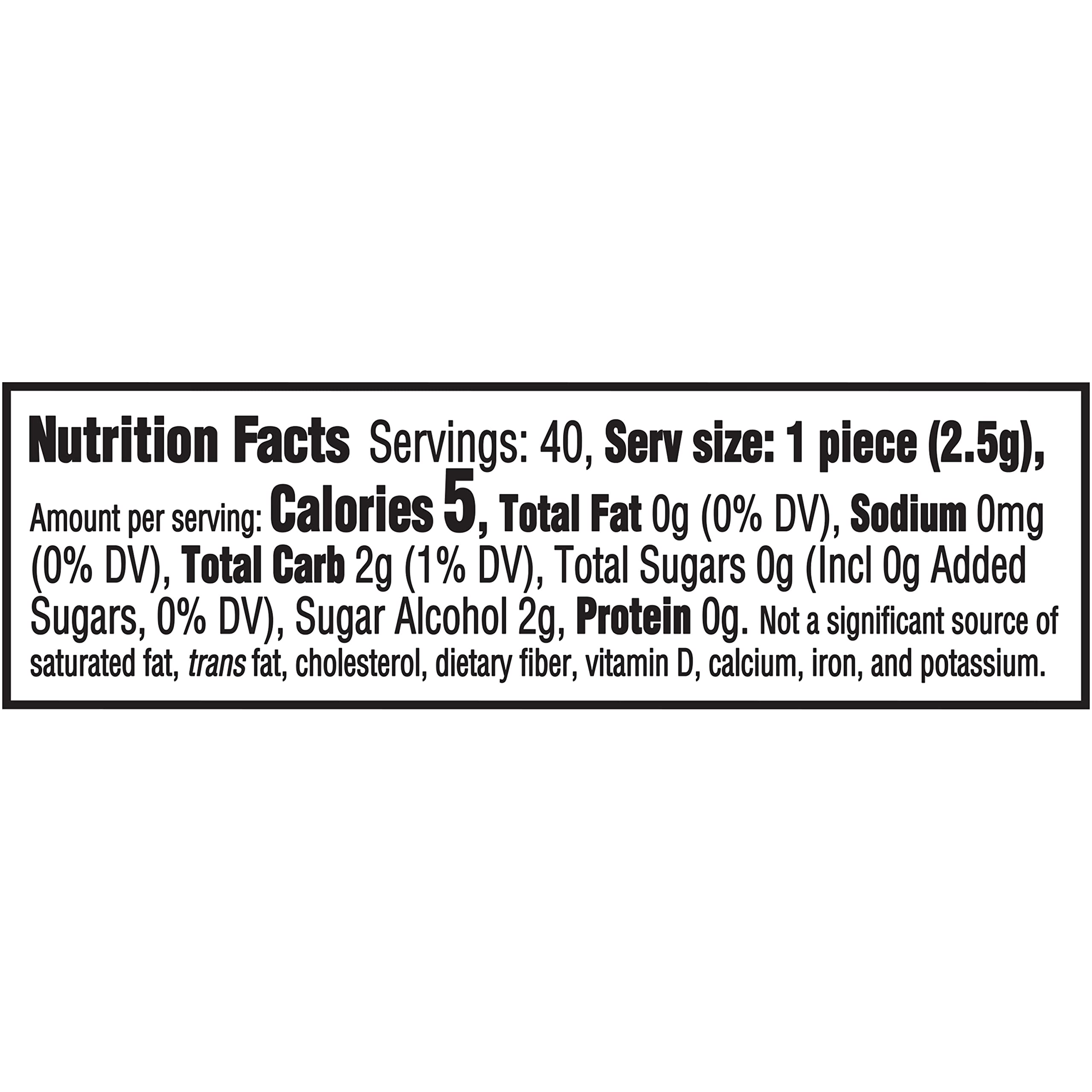 Trident Vibes sugar-free gum with bold spearmint flavor for fresh breath.