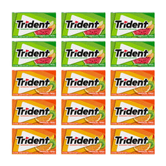 Trident Watermelon Twist bulk-pack front view for on-the-go fresh breath.