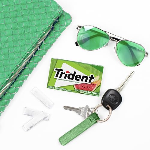 Trident Watermelon Twist on an office desk for a quick pick-me-up