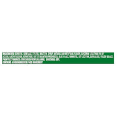 Trident Watermelon Twist stick partially removed from package for quick refresh
