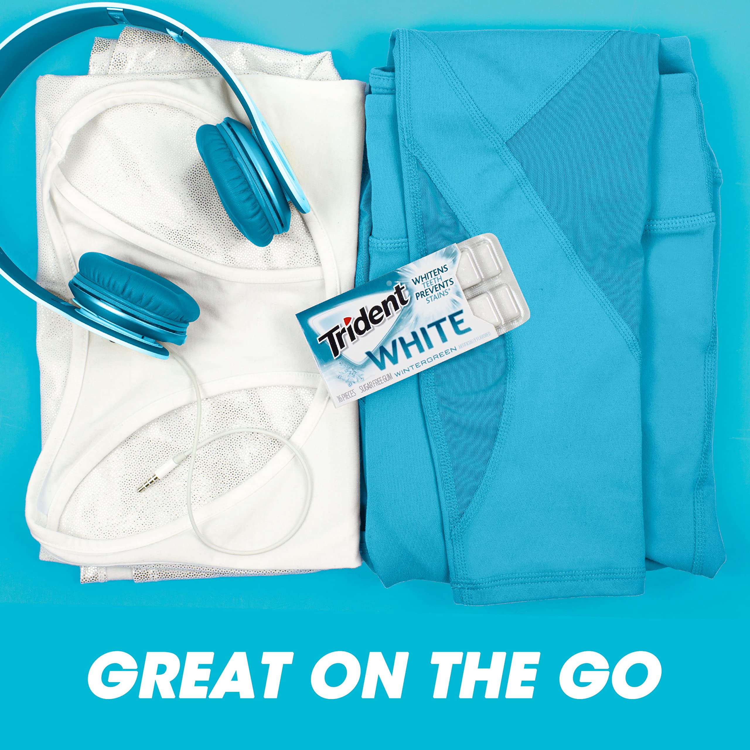 Trident White Wintergreen delivers a cool mint tingling and refreshed breath.