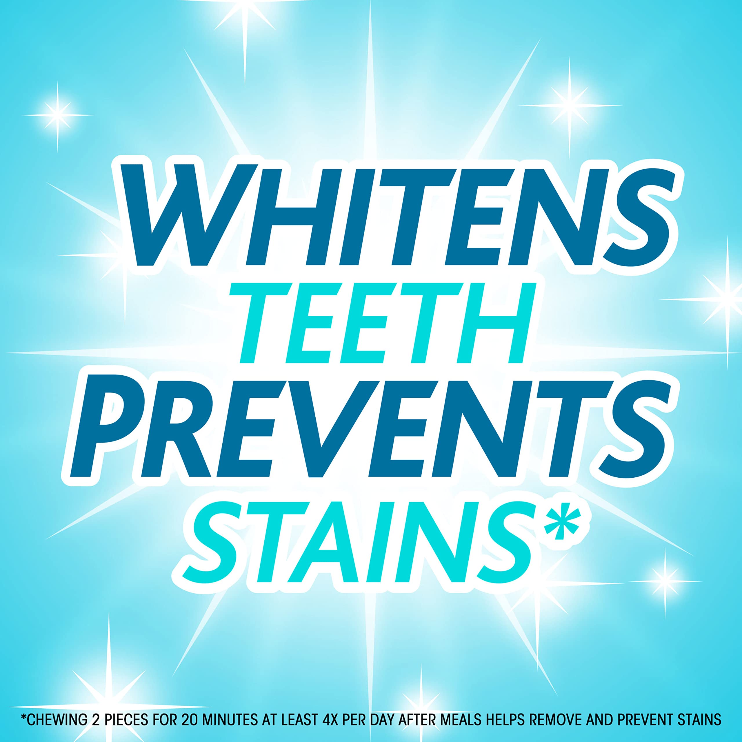 Chewed Trident White Wintergreen after meals to refresh breath.