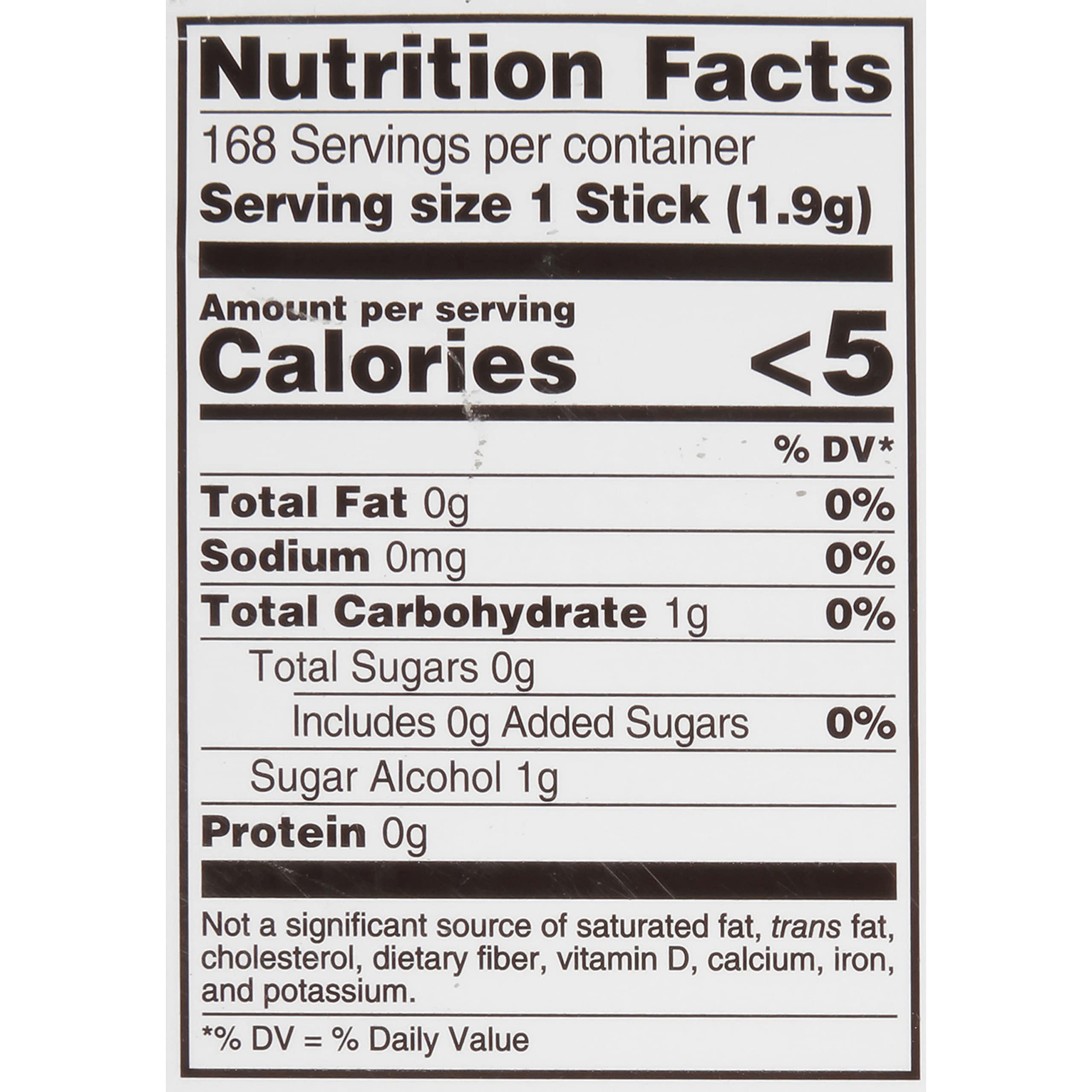 Trident Wintergreen Sugar Free Gum stick close-up highlights portability.