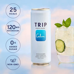 TRIP Lightly botanical ingredients closeup, hints of Lion’s Mane, Ashwagandha, and L-Theanine