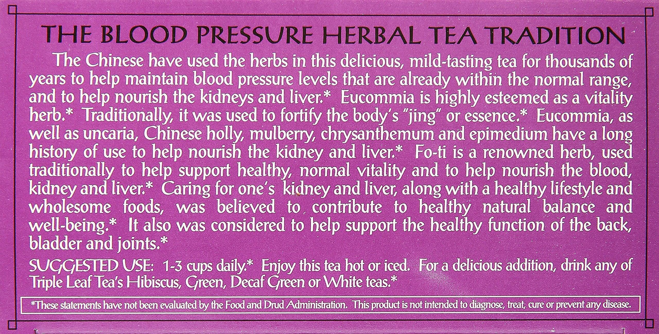 A brewed cup of Triple Leaf Tea, pale and inviting aroma.
