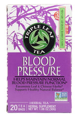 Triple Leaf Tea Blood Pressure box for a convenient daily ritual