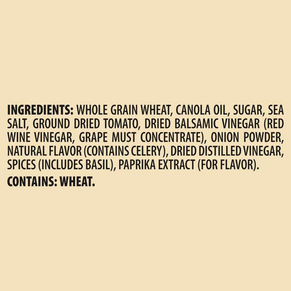 Ingredients label highlighting USA-grown 100% whole grain wheat