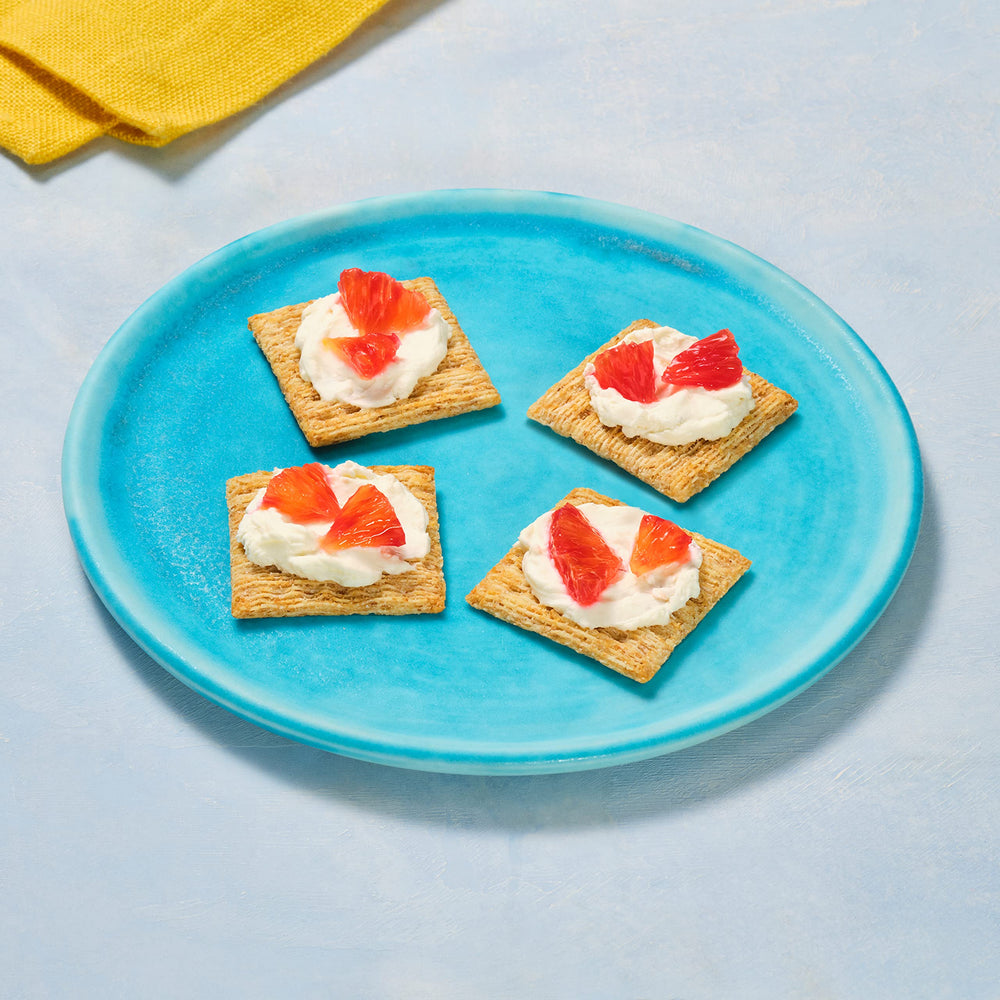 Kosher-certified Triscuit crackers sealed for freshness.