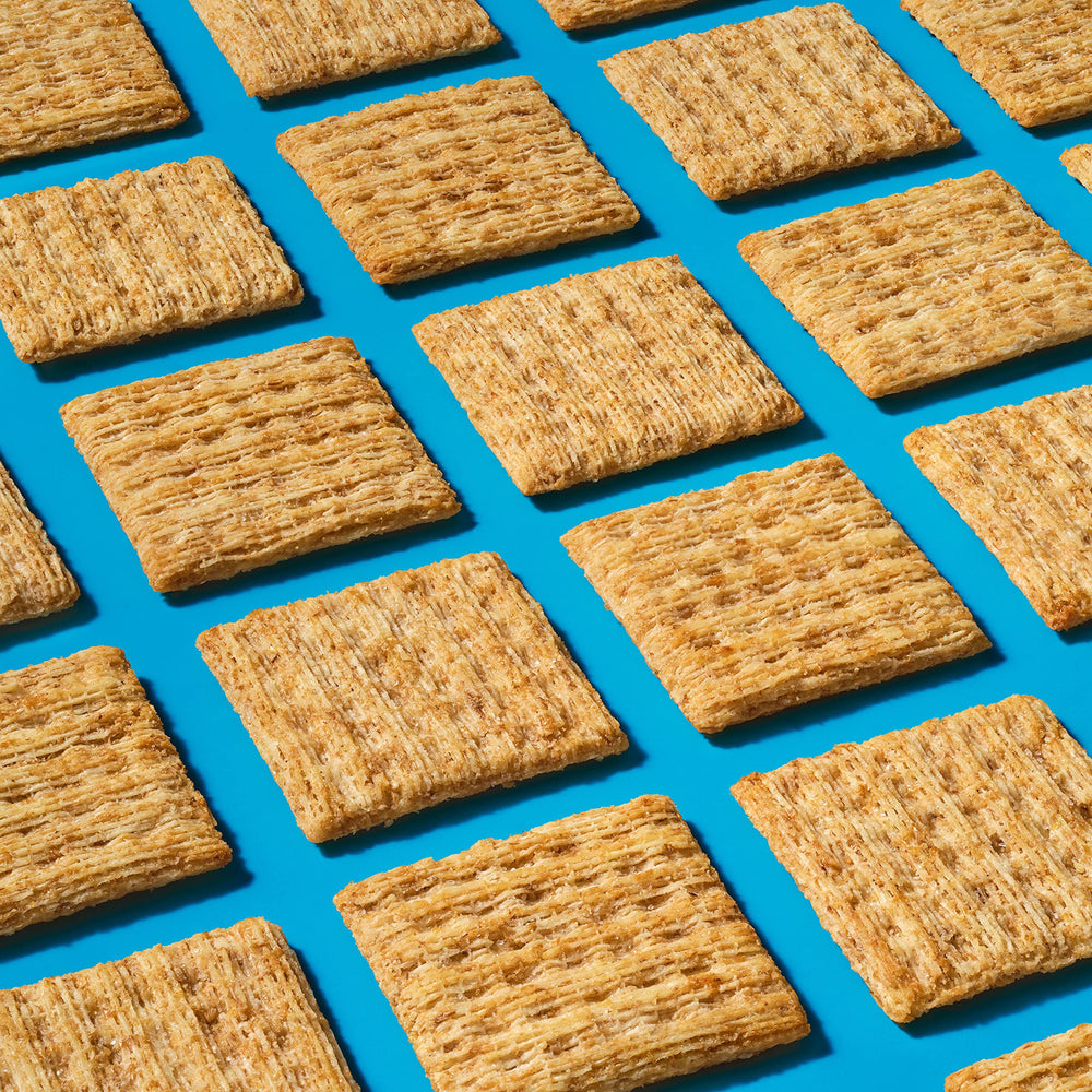 Triscuit Hint of Sea Salt crackers in a lunchbox for easy kids' snacks.