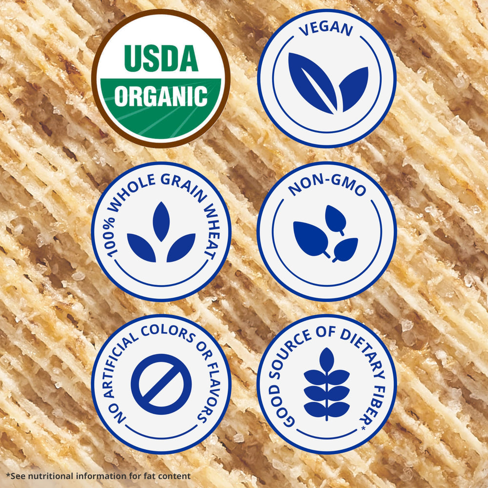 Triscuit Organic Original crackers with dips and hummus for sharing