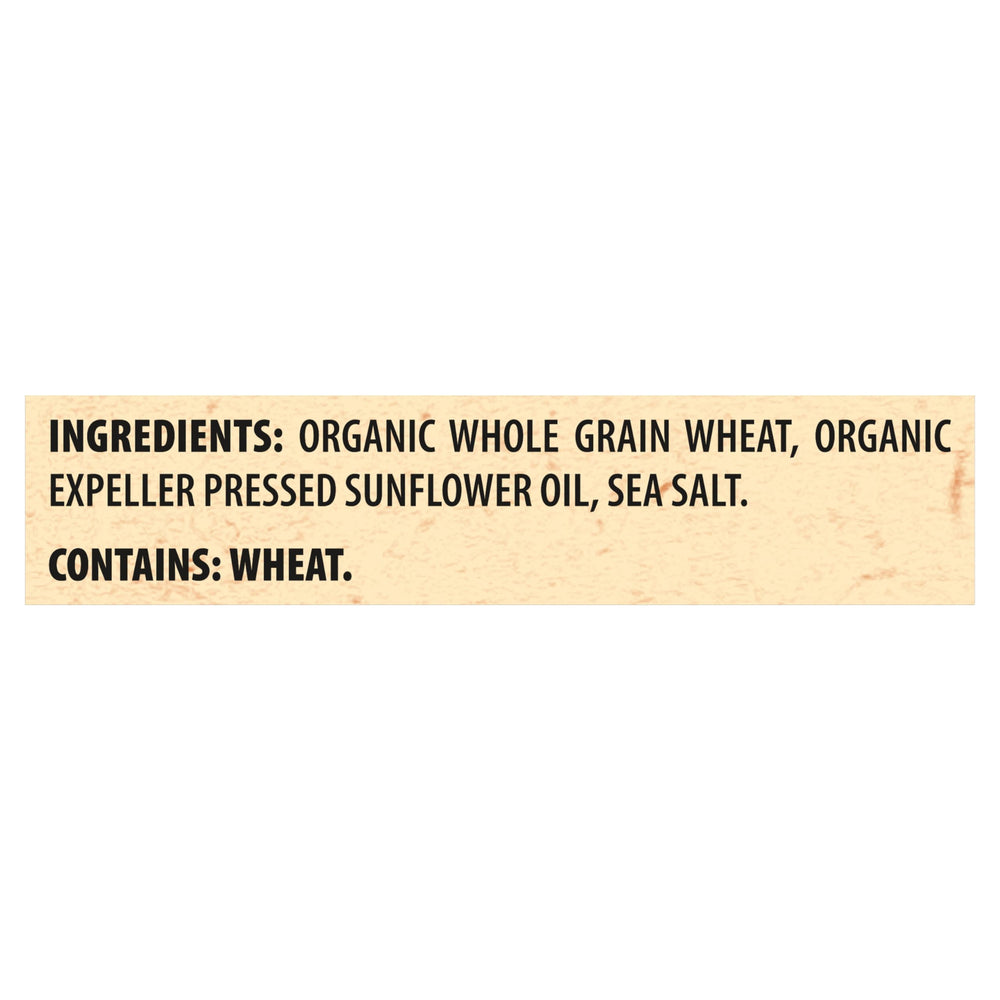 Triscuit Organic Original ingredients highlight whole grain base and simple oils