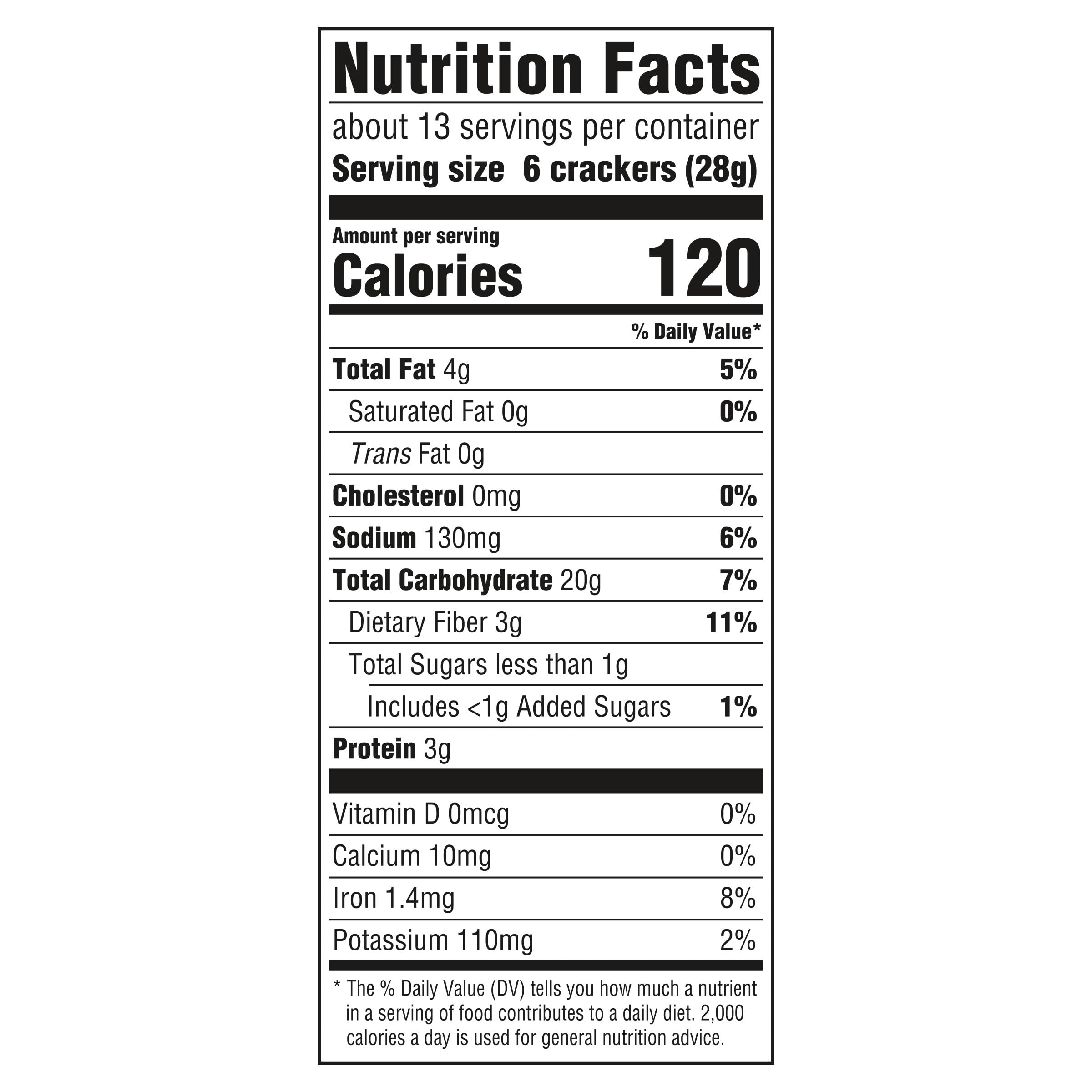 Close up of Triscuit crackers crisp squares highlighted for snacking