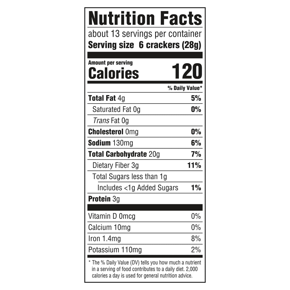 Close up of Triscuit crackers crisp squares highlighted for snacking