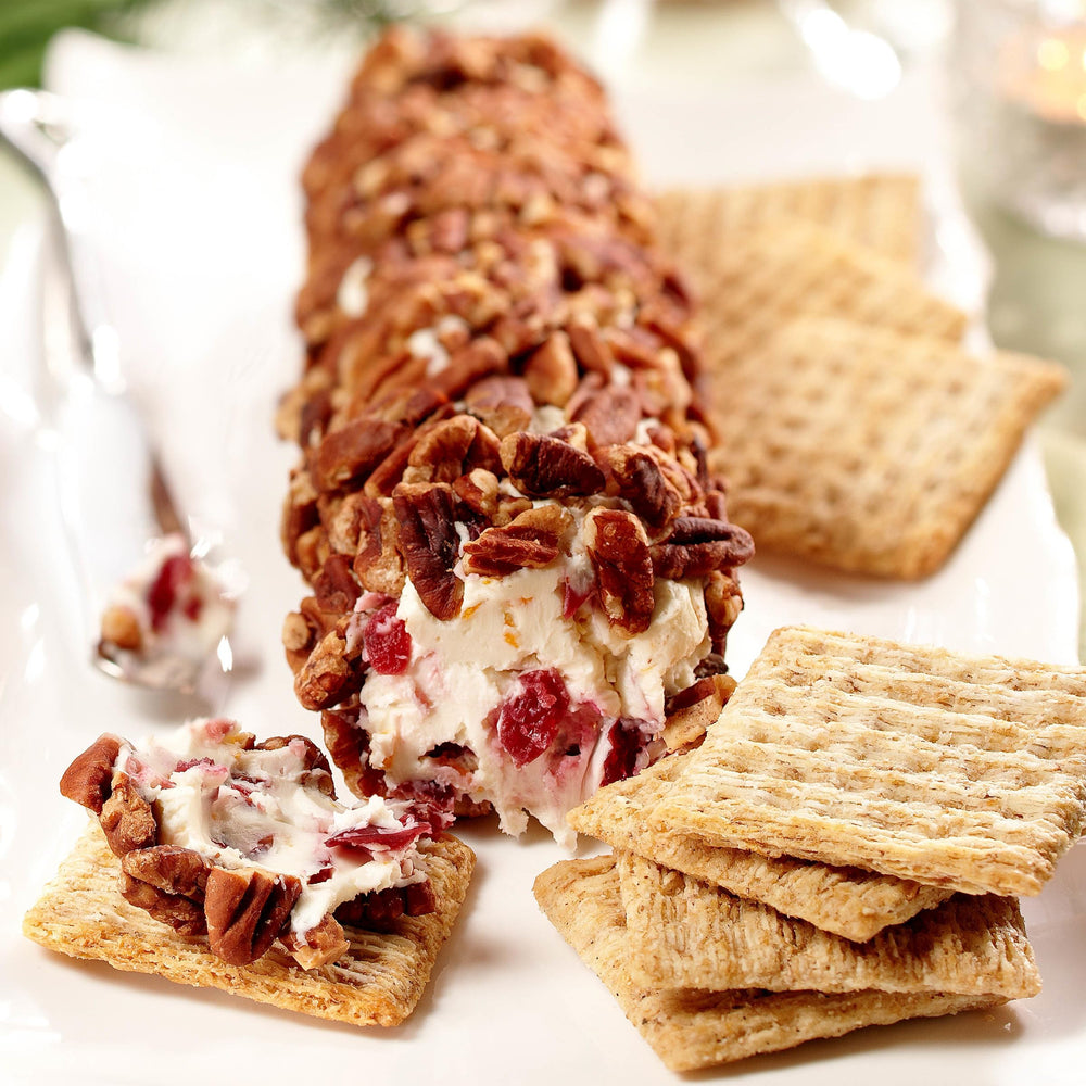 Triscuit crackers with dip illustrating versatile serving options