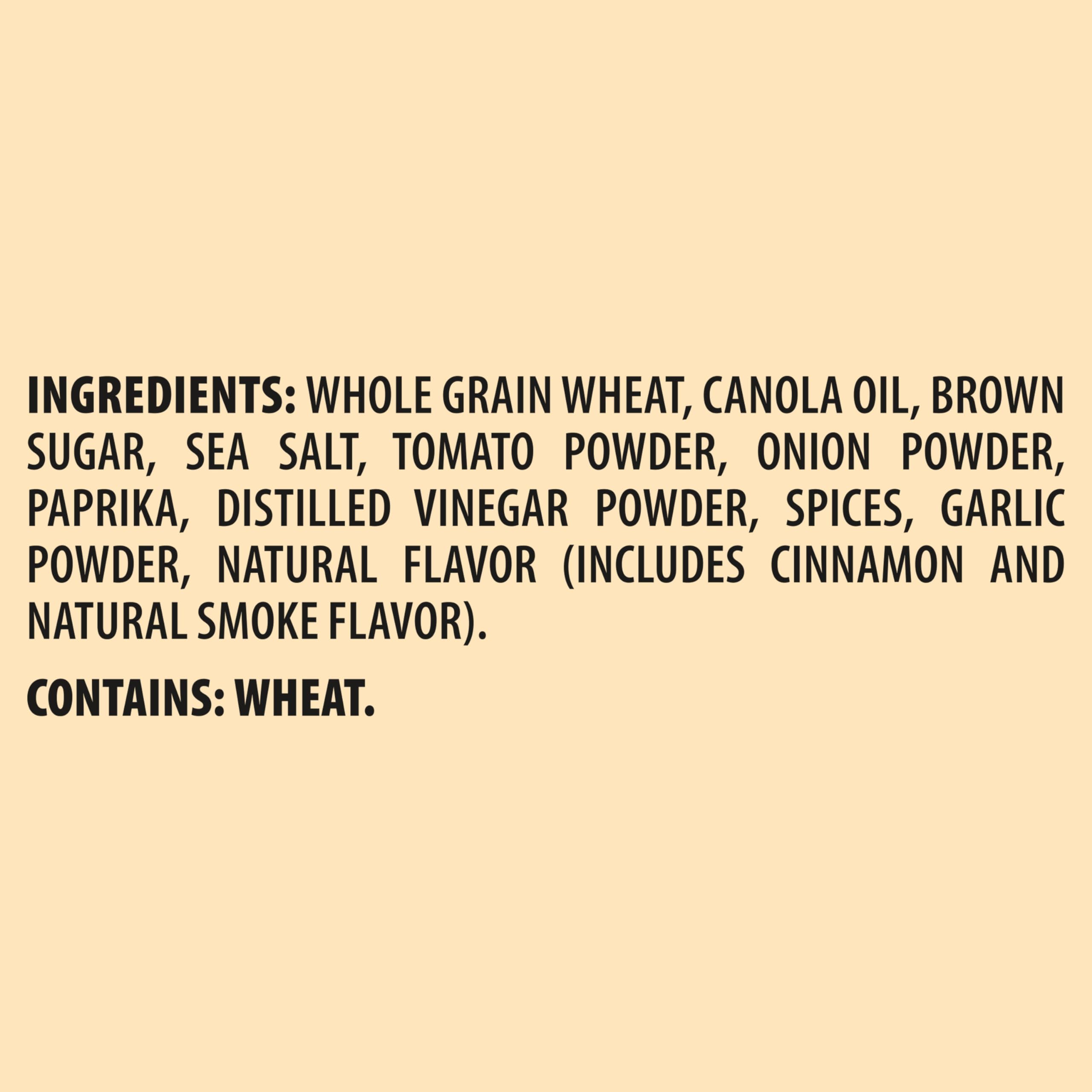 Golden Triscuit slice with woven texture ready for toppings