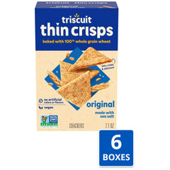 Triscuit Thin Crisps Original vegan snack display