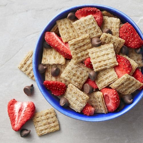 Triscuit Minis bulk-pack shelf display for pantry organization.