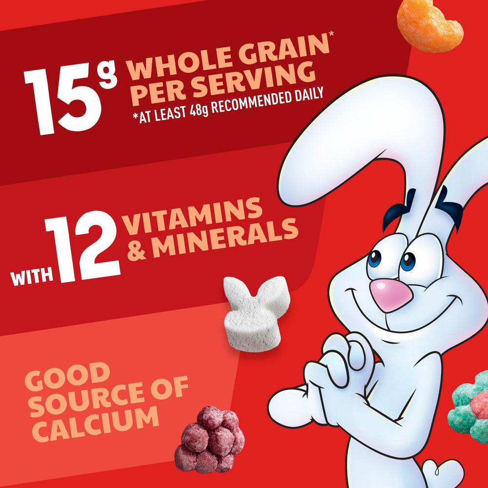 Trix in a lunchbox gives a tasty, kid-friendly surprise.