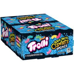 Trolli Mini Sour Brite Crawlers pack with bold colors for party snacking on the go