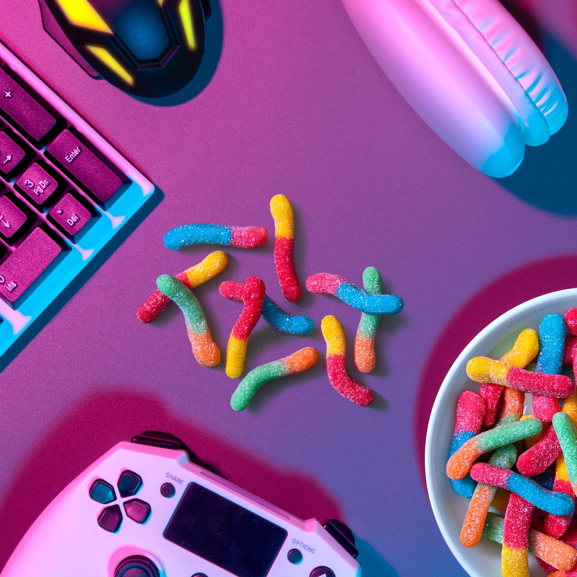 Trolli Sour Brite Crawlers party candy ready for gatherings